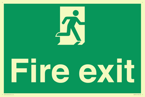 Final fire exit